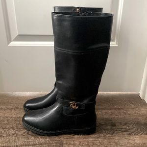 8.5 tall Ralph Lauren black riding boots. Never worn